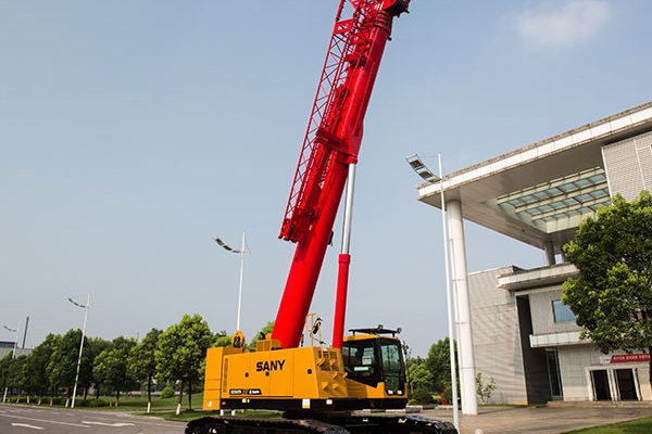 Come to find features of SANY’s first telescopic crawler crane SCC550TB